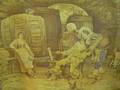 Machinewoven Genre Scene Tapestry