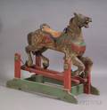 Carved and Polychrome Carousel Horse