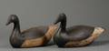 Two Carved and Painted Wooden Brandt Decoys