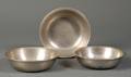 Three Pewter Basins