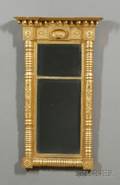 Classical Giltgesso Mirror with Shell and Floral Devices