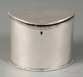 Silver Tea Caddy