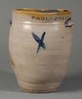 Salt Glazed Stoneware Jar