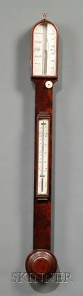 Mahogany Stick Barometer by John Staniland