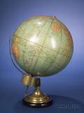 12inch Globe Timepiece by Johnston