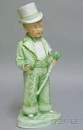 Heubach Bisque Figure of a Boy in Top Hat