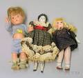 Three Small Dolls