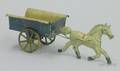 Merriam Painted Tin HorseDrawn TwoWheel Cart