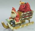 Santa on Sled