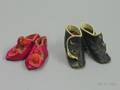 Two Pairs of French Doll Shoes