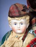 China Shoulder Head Boy in Scottish Dress