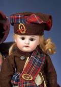Armand Marseille 1894 Bisque Doll in Highland Dress