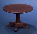 DollSized Mahogany Pedestal Table