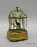 Griesbaum Singing Bird in Cage Automaton