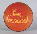 Pennsylvania redware charger 19th c