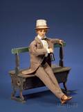 Vichy Automaton Drunkard on Park Bench