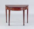 Baltimore Hepplewhite mahogany card table ca 1795