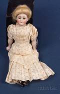 Miniature Gibson Girl Shoulder Head Doll by Kestner