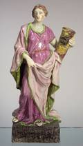 Staffordshire Pearlware Allegorical Figure of Fortitude