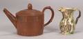Two Staffordshire Earthenware Items