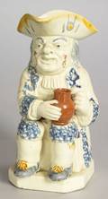 Staffordshire Creamware Toby Jug