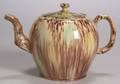Staffordshire Lead Glazed Creamware Punch Pot and Cover