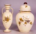 Two Wedgwood Ivory Glazed Earthenware Items
