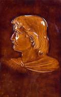 Wedgwood Majolica Portrait Tile