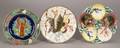 Three Wedgwood Majolica Seafood Dishes