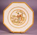 Wedgwood Emile Lessore Decorated Queens Ware Plate