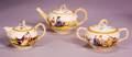 Assembled Wedgwood Queens Ware ThreePiece Tea Set