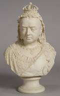 Robinson  Leadbeater Parian Jubilee Bust of Queen Victoria
