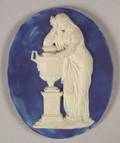 Wedgwood  Bentley Blue Jasper Dip Medallion
