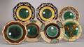 Ten Wedgwood Majolica Plates