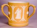 Wedgwood Yellow Jasper Dip Threehandled Mug