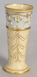 Wedgwood Harry Barnard Decorated Trumpet Vase