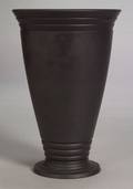 Wedgwood Keith Murray Design Black Basalt Vase