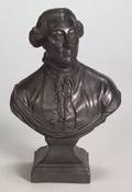 Black Basalt Bust of Jacques Necker