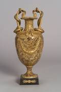 Wedgwood Snake Handled Queens Ware Vase