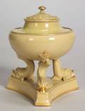 Wedgwood Glazed Drabware Incense Burner and Cover