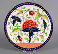 Gaudy Dutch plate 19th c