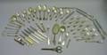 Thirtyfour Piece Gorham Sterling Silver King Edward Pattern Partial Flatware Set and Twelve Pieces of Assorte