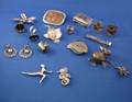 Fourteen Mexican or Sterling Silver Jewelry Items