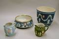 Four Wedgwood Blue Jasper Dip Items