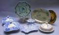Nine Pieces of Assorted Wedgwood Decorated Ceramic Tableware