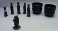 Eight Wedgwood Black Basalt Items
