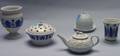 Five Pieces of Wedgwood White Stoneware