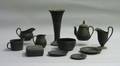 Eleven Wedgwood Black Basalt Items