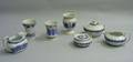 Seven Wedgwood White Stoneware Items