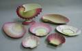 Seven Wedgwood Shellshaped Dishes and Compote